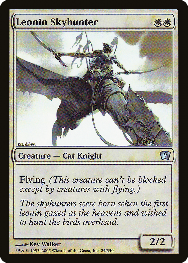 Leonin Skyhunter (9ED-025) - 9th Edition