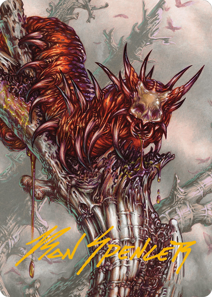 Grist, Voracious Larva // Grist, Voracious Larva (AMH3-053) - Modern Horizons 3 Art Series (Borderless)
