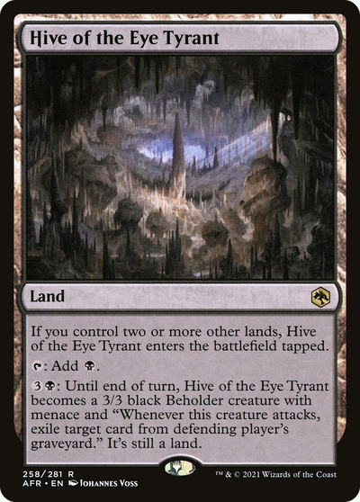 Hive of the Eye Tyrant (AFR-258) - Adventures in the Forgotten Realms