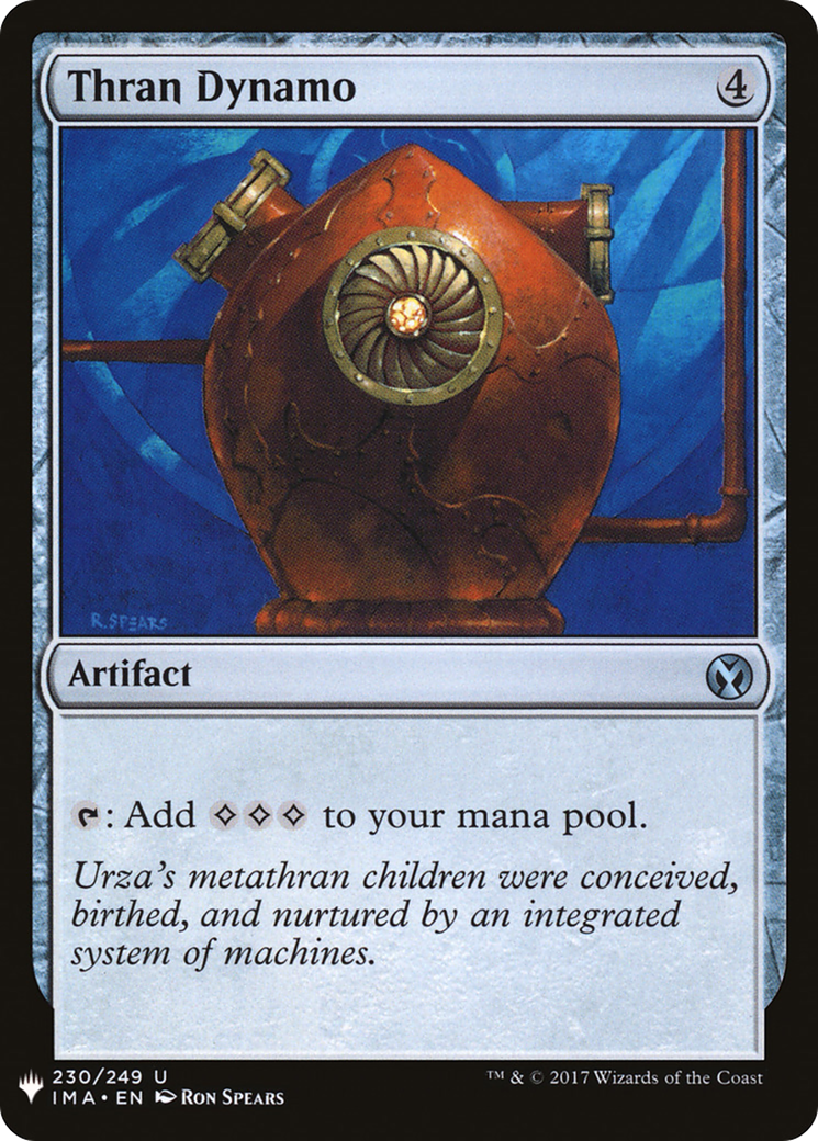 Thran Dynamo (LIST-230) - The List