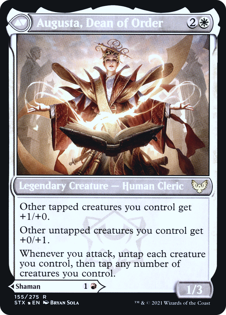 Plargg, Dean of Chaos (PRE-155) - Strixhaven: School of Mages Promos Foil