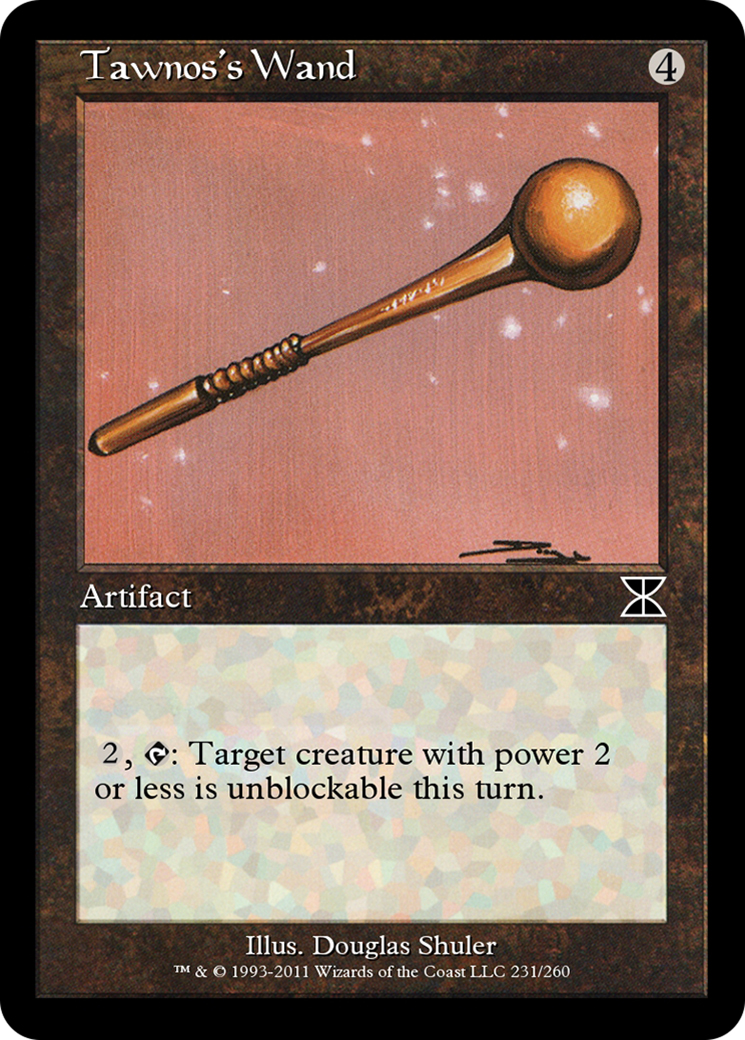 Tawnos's Wand (ME4-231) - Masters Edition IV Foil