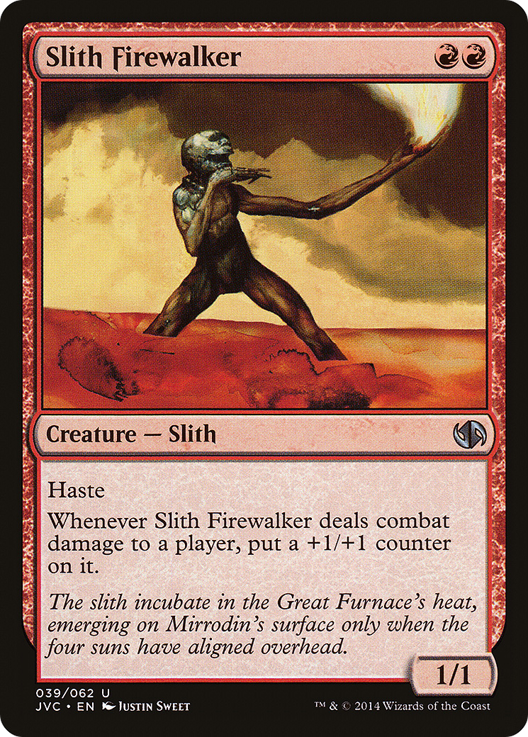 Slith Firewalker (DD3-) - Duel Decks Anthology: Jace vs. Chandra
