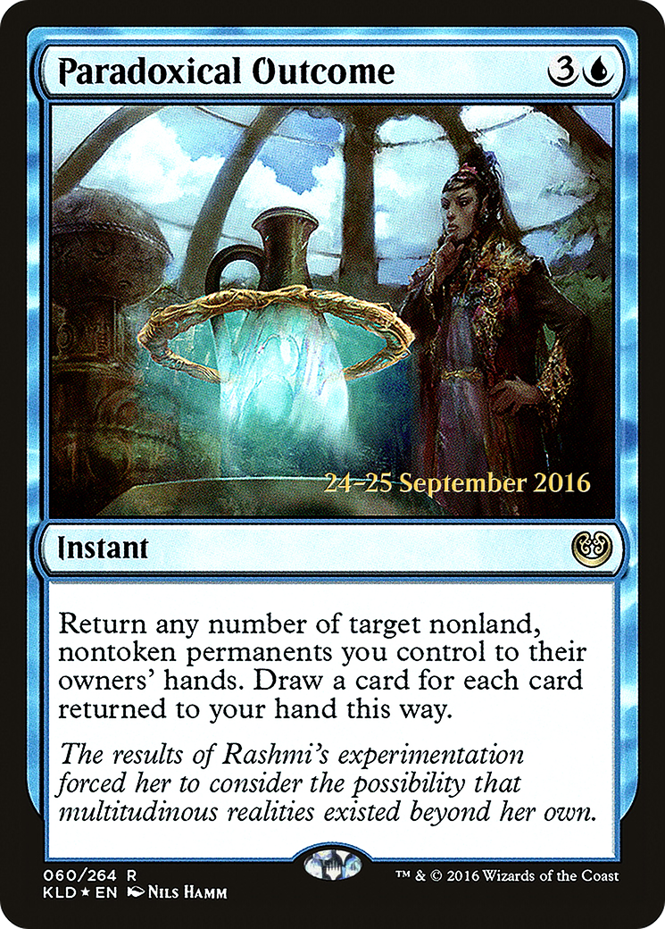 Paradoxical Outcome (PRE-060) - Kaladesh Promos Foil