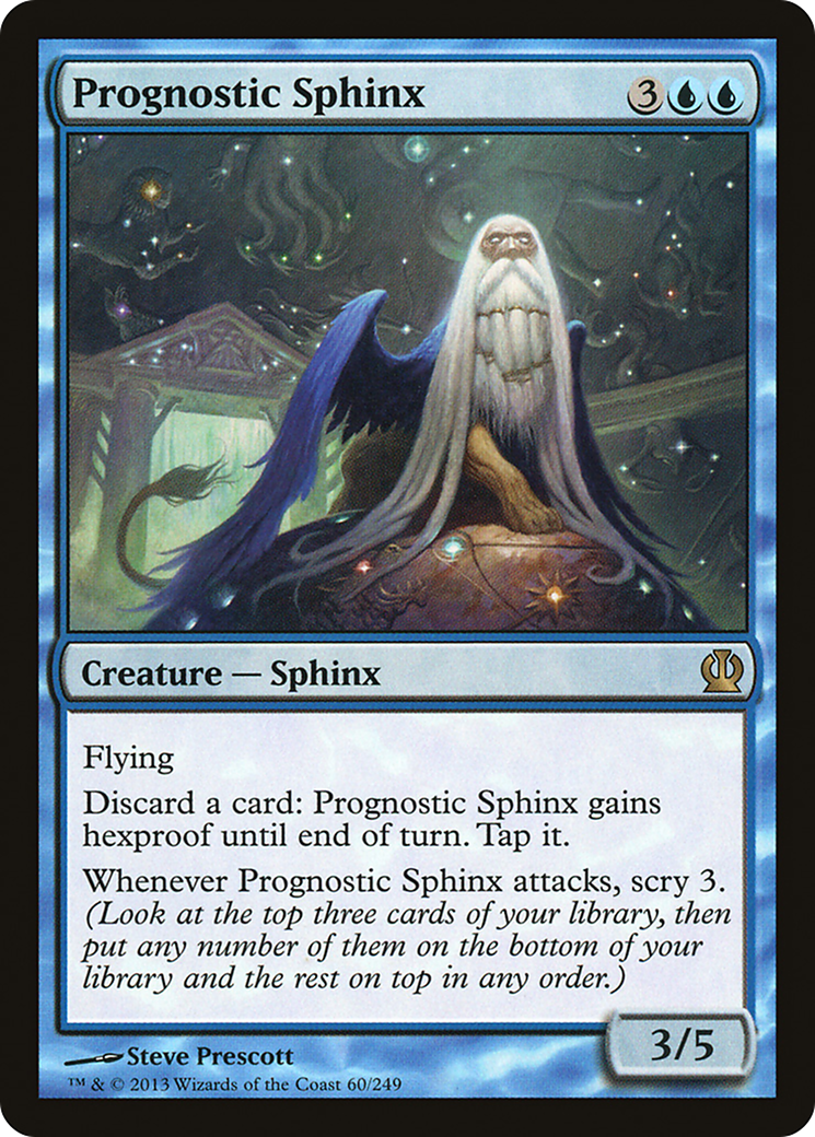 Prognostic Sphinx (THS-060) - Theros Foil