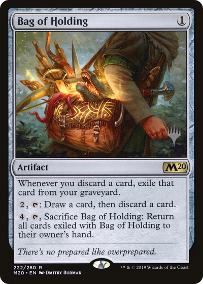 Bag of Holding (Promo Pack) [Core Set 2020 Promos]