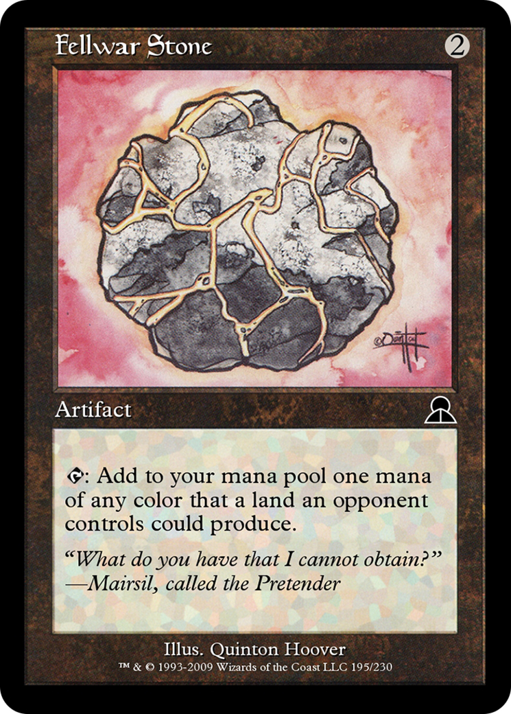 Fellwar Stone (ME3-195) - Masters Edition III Foil