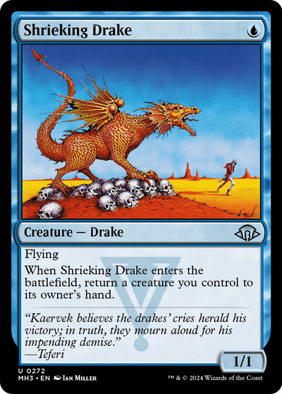 Shrieking Drake (MH3-272) - Modern Horizons 3