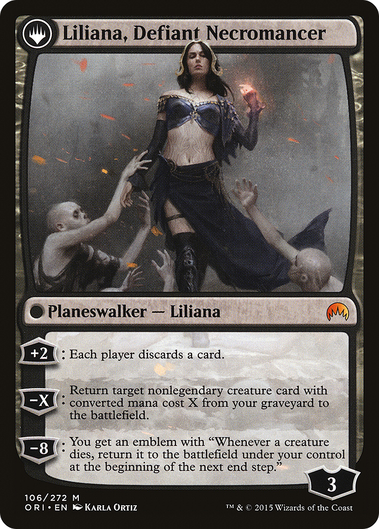 Liliana, Heretical Healer (ORI-106) - Magic Origins: (originpwdfc) Foil