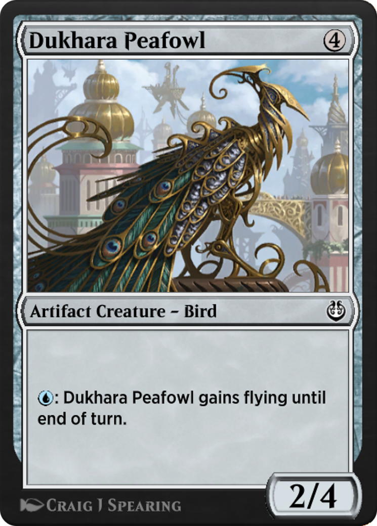 Dukhara Peafowl (KLR-234) - Kaladesh Remastered