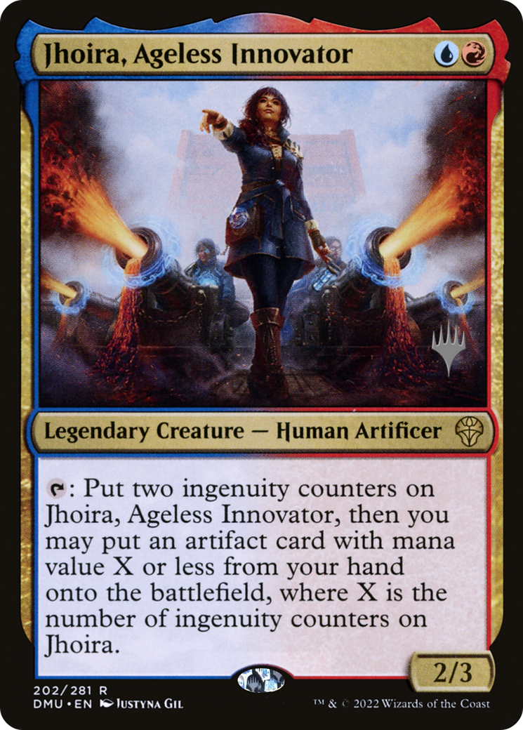 Jhoira, Ageless Innovator (PPDMU-202) - Dominaria United Promos Foil