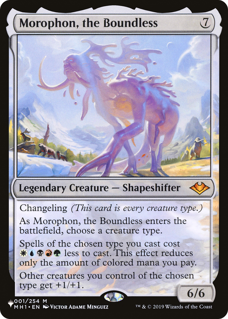 Morophon, the Boundless (LIST-001/254) - The List