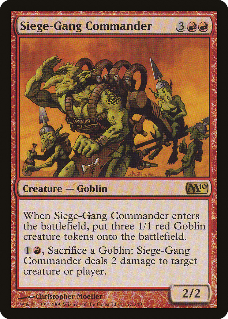 Siege-Gang Commander (M10-157) - Magic 2010