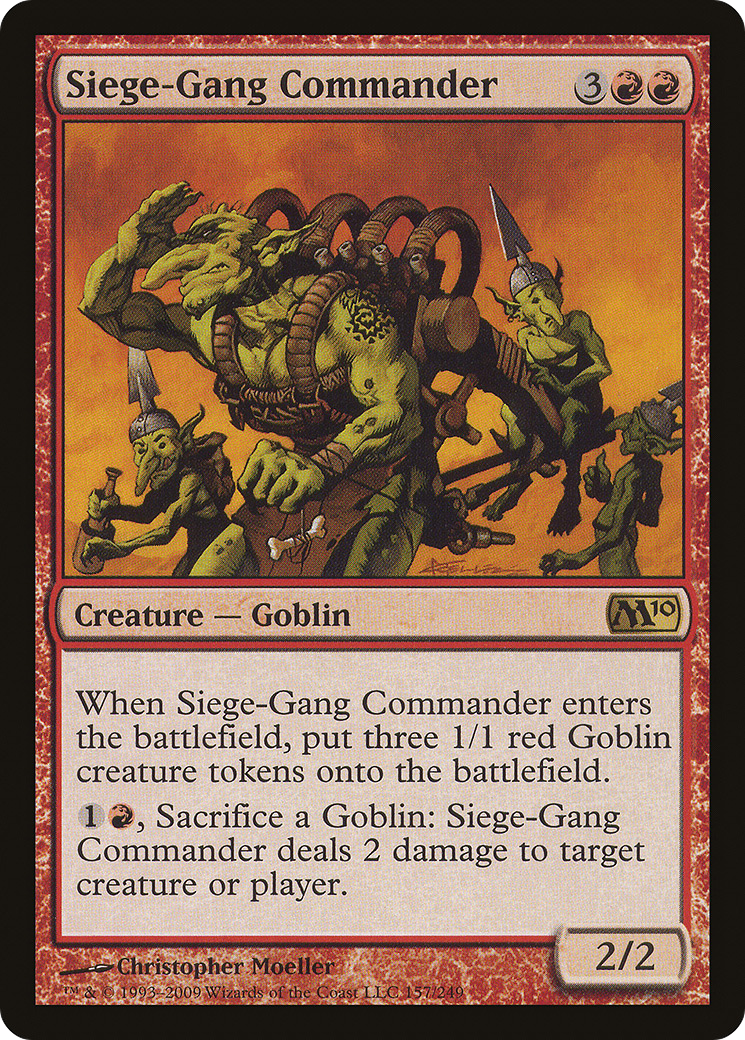 Siege-Gang Commander (M10-157) - Magic 2010