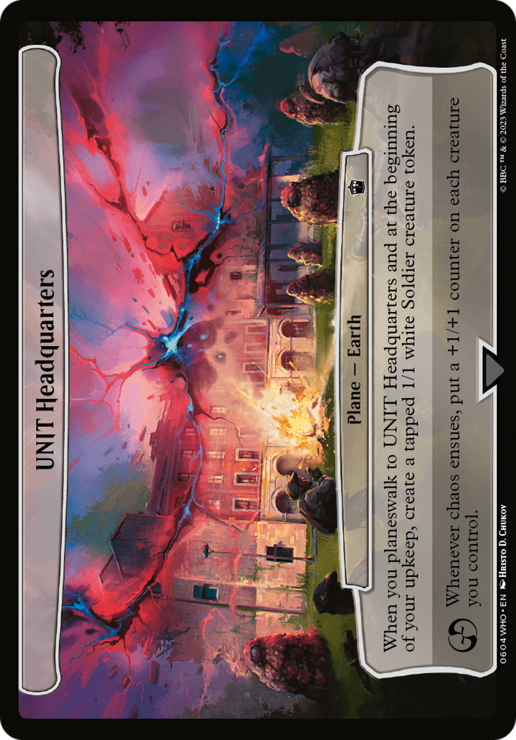 UNIT Headquarters (WHO-604) - Doctor Who