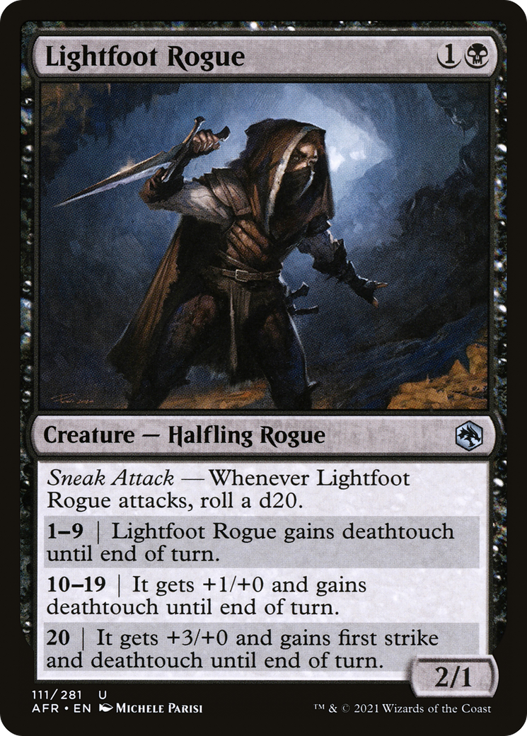 Lightfoot Rogue (AFR-111) - Adventures in the Forgotten Realms