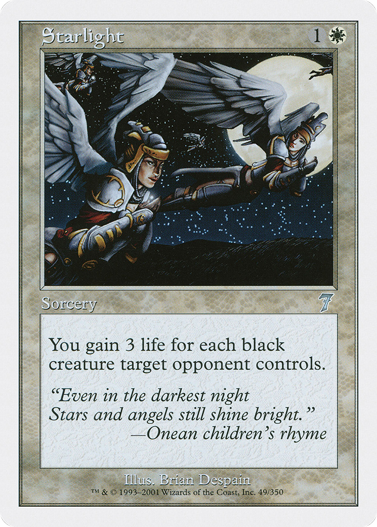 Starlight (7ED-049) - 7th Edition Foil