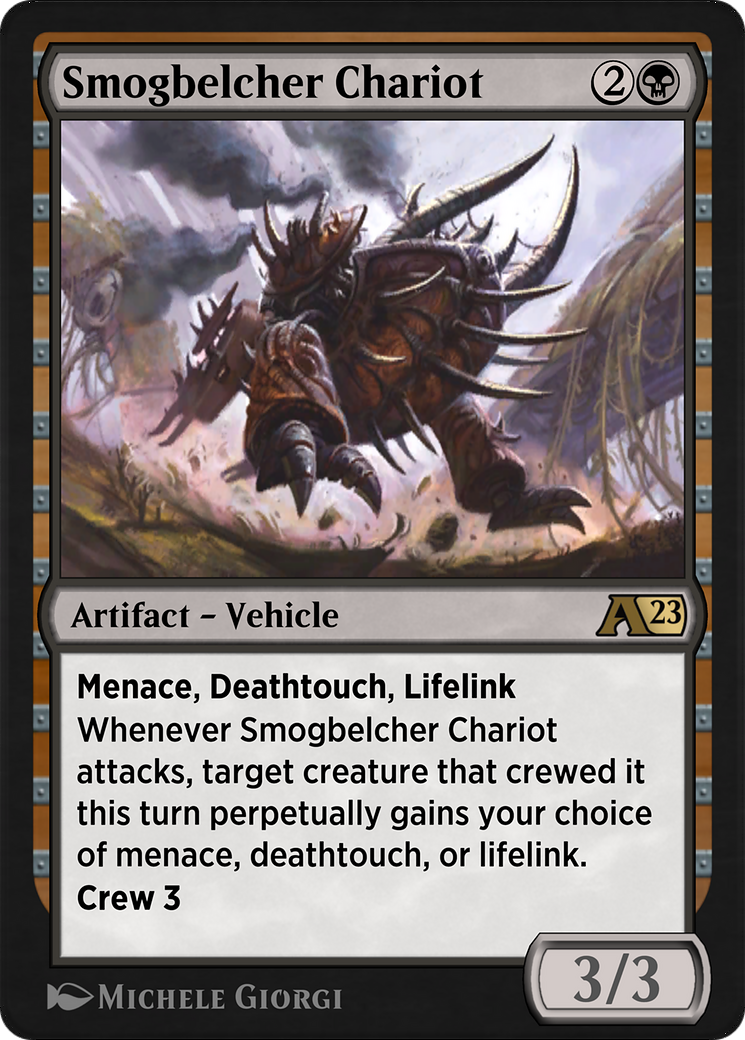 Smogbelcher Chariot (YDMU-011) - Alchemy: Dominaria