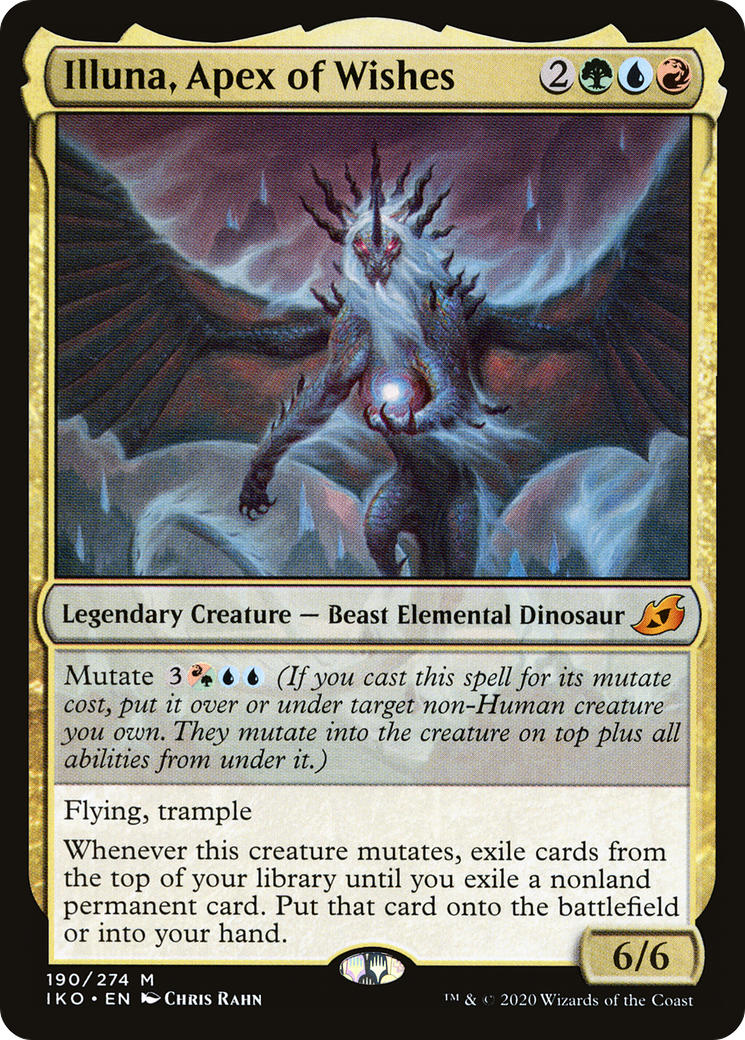 Illuna, Apex of Wishes (IKO-190) - Ikoria: Lair of Behemoths