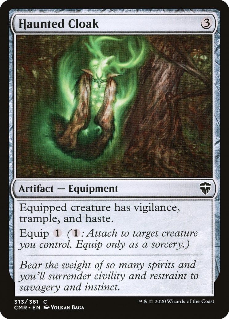 Haunted Cloak (313) (CMR-313) - Commander Legends Foil