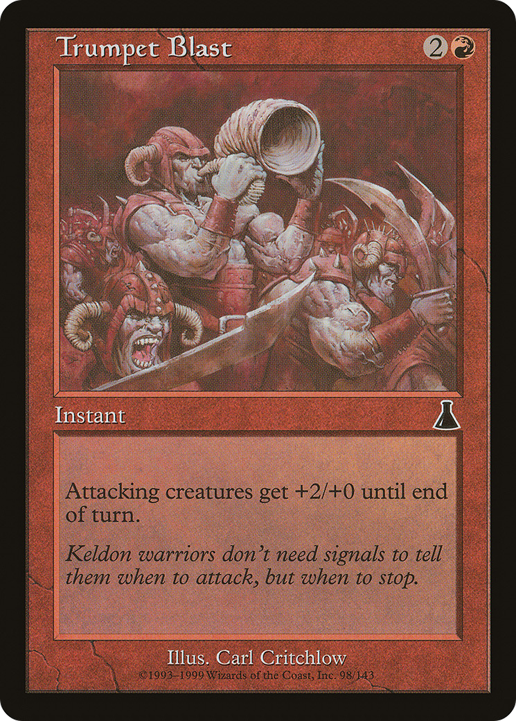 Trumpet Blast (UDS-098) - Urza's Destiny Foil