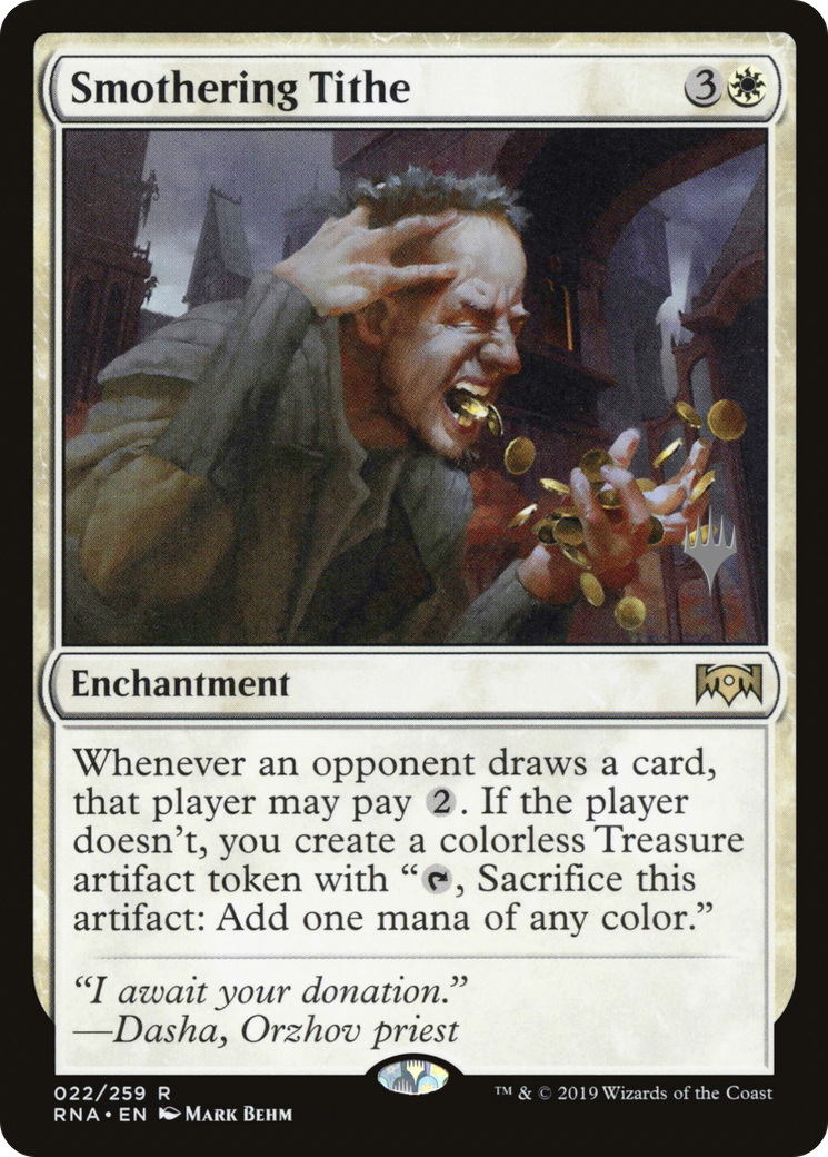 Smothering Tithe (PPELD-022) - Ravnica Allegiance Promos Foil