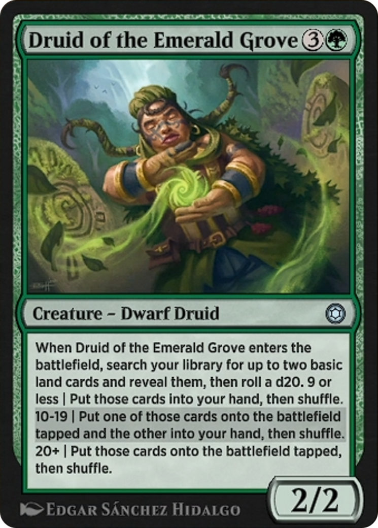 Druid of the Emerald Grove (HBG-207) - Alchemy Horizons: Baldur's Gate