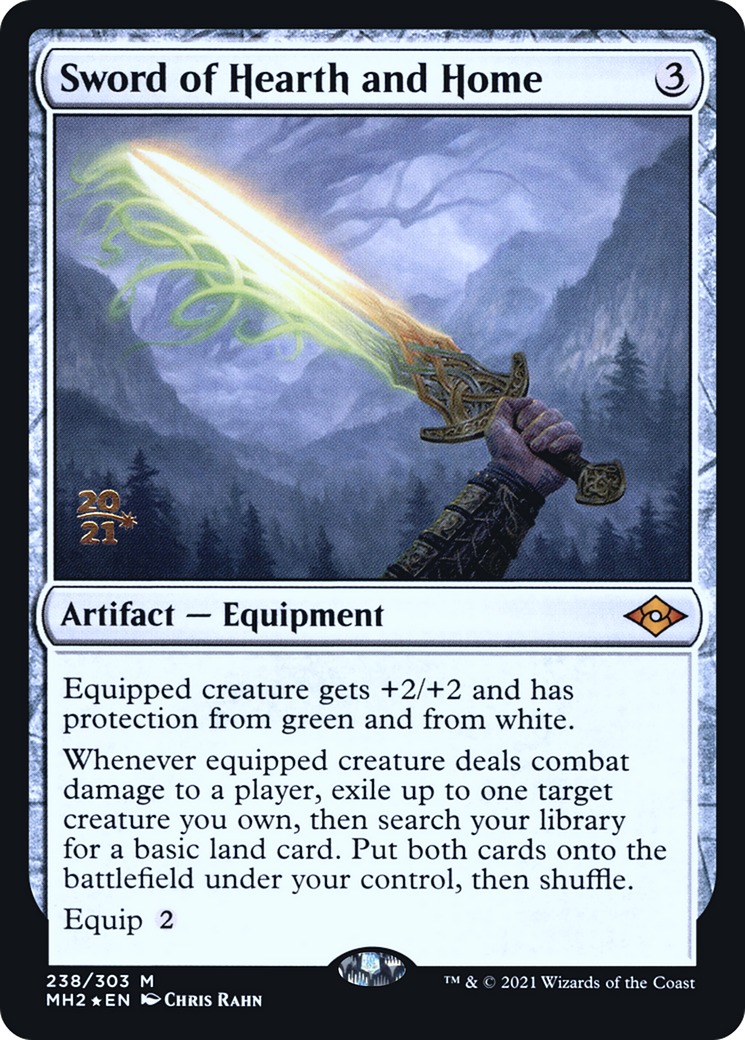 Sword of Hearth and Home (PRE-238) - Modern Horizons 2 Promos Foil