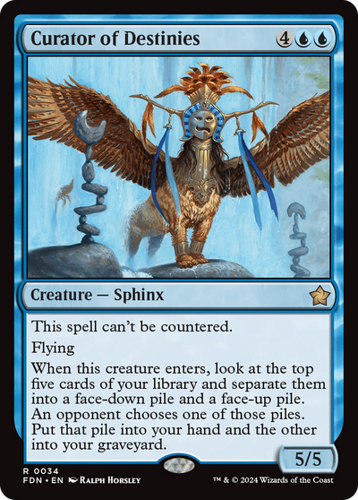 Curator of Destinies (FDN-034) - Foundations Foil