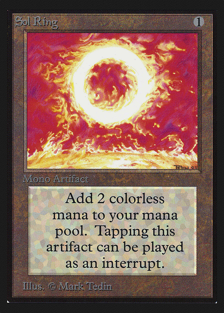 Sol Ring (IE) (IED-) - Intl. Collectors' Edition