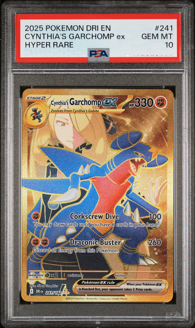 Cynthia's Garchomp ex (Hyper Rare)