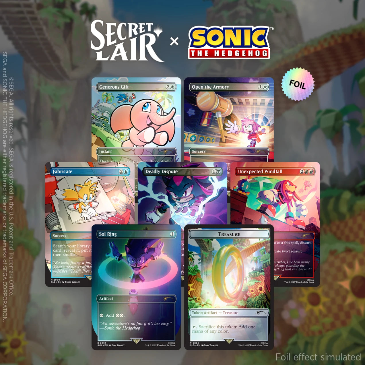 Secret Lair x Sonic
