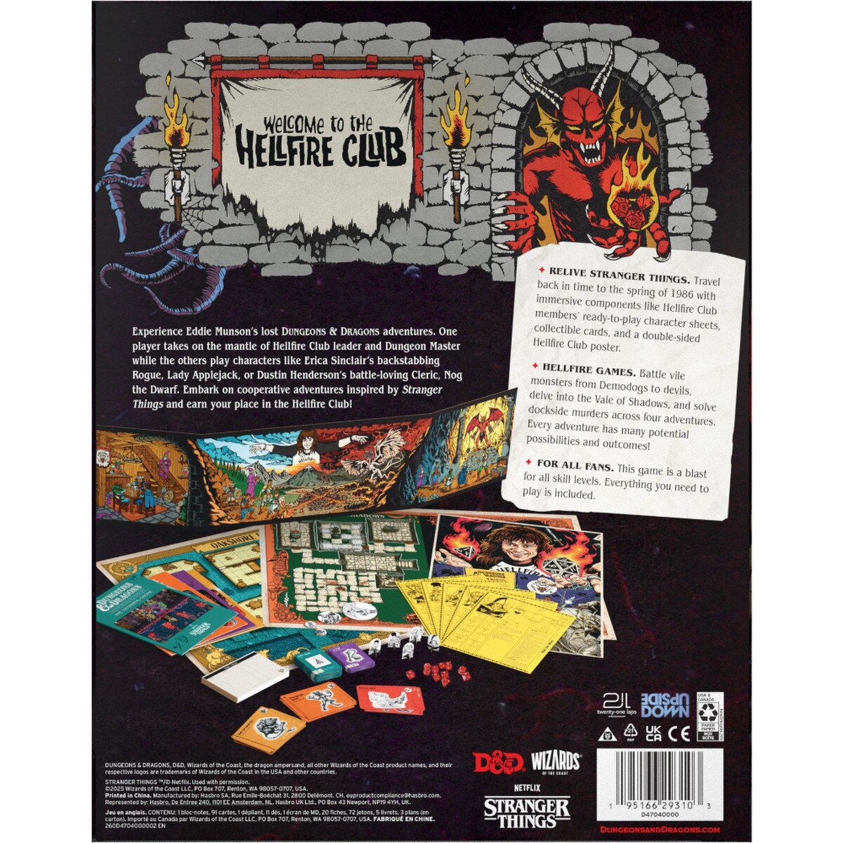 D&D x Stranger Things: Welcome to the Hellfire Club