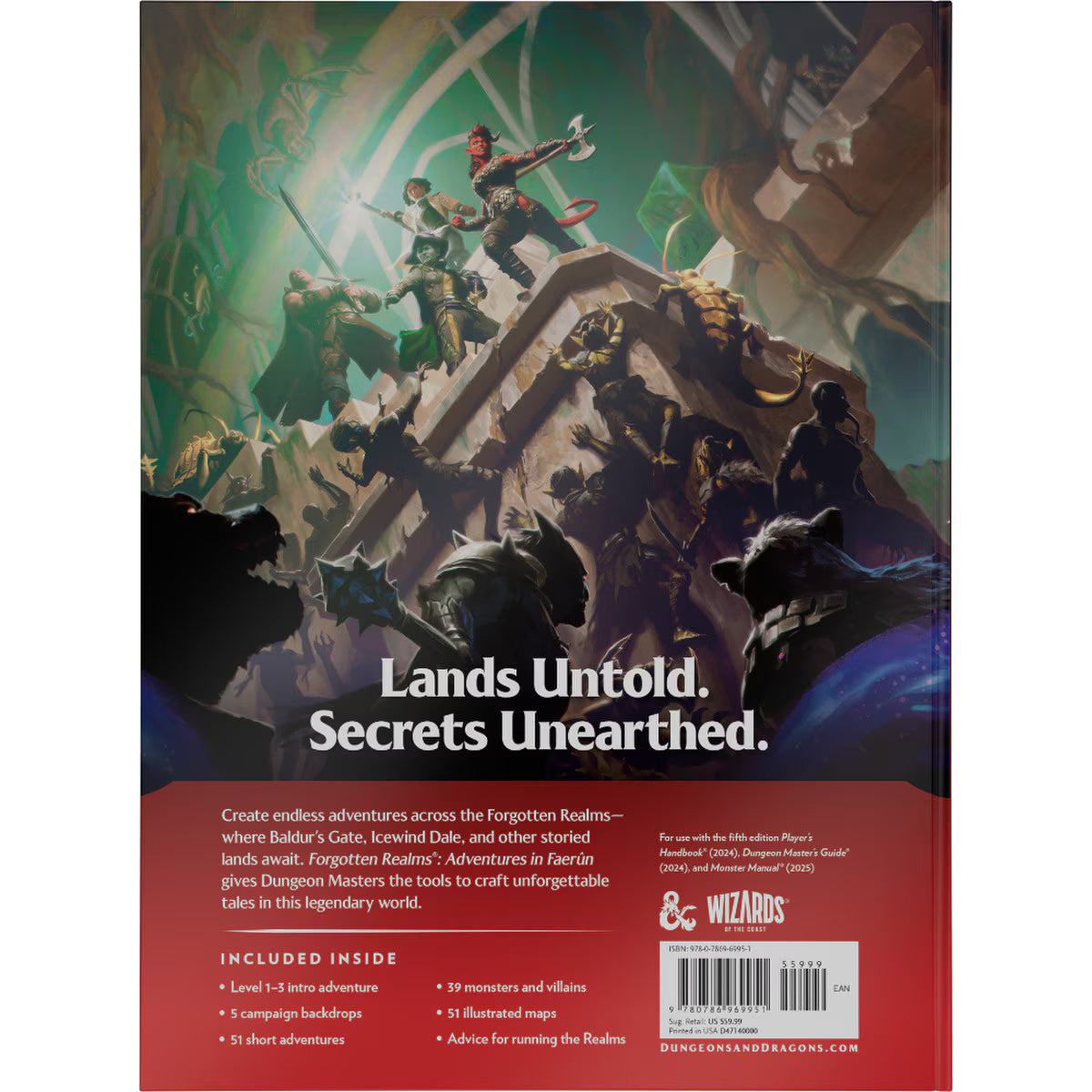 D&D Forgotten Realms: Adventures in Faerûn Adventure Guide