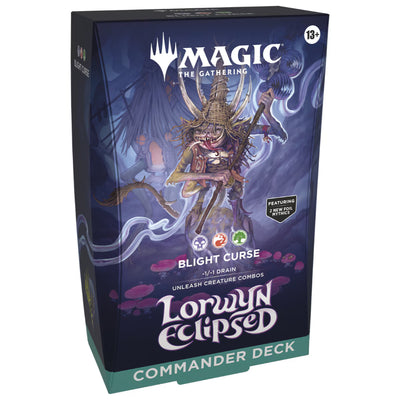 Magic: The Gathering - Lorwyn Eclipsed Blight Curse Commander Deck
