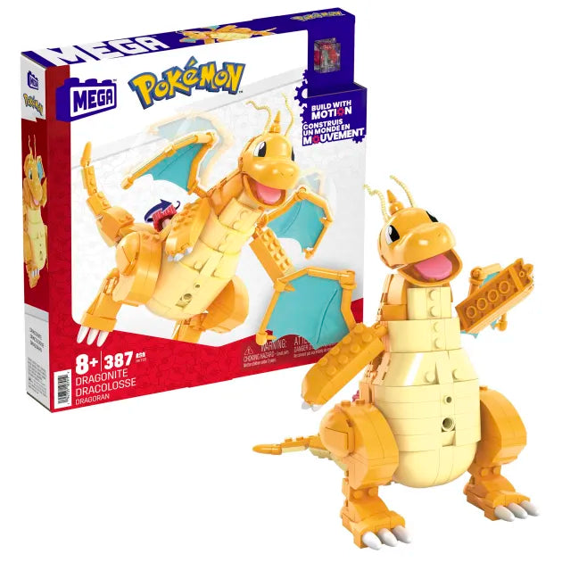 Pokémon: Mega Construx Pokémon Toy Building Set - Dragonite