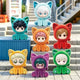 Jujutsu Kaisen - Sitting Cat Party Plush Pendant Blind Box