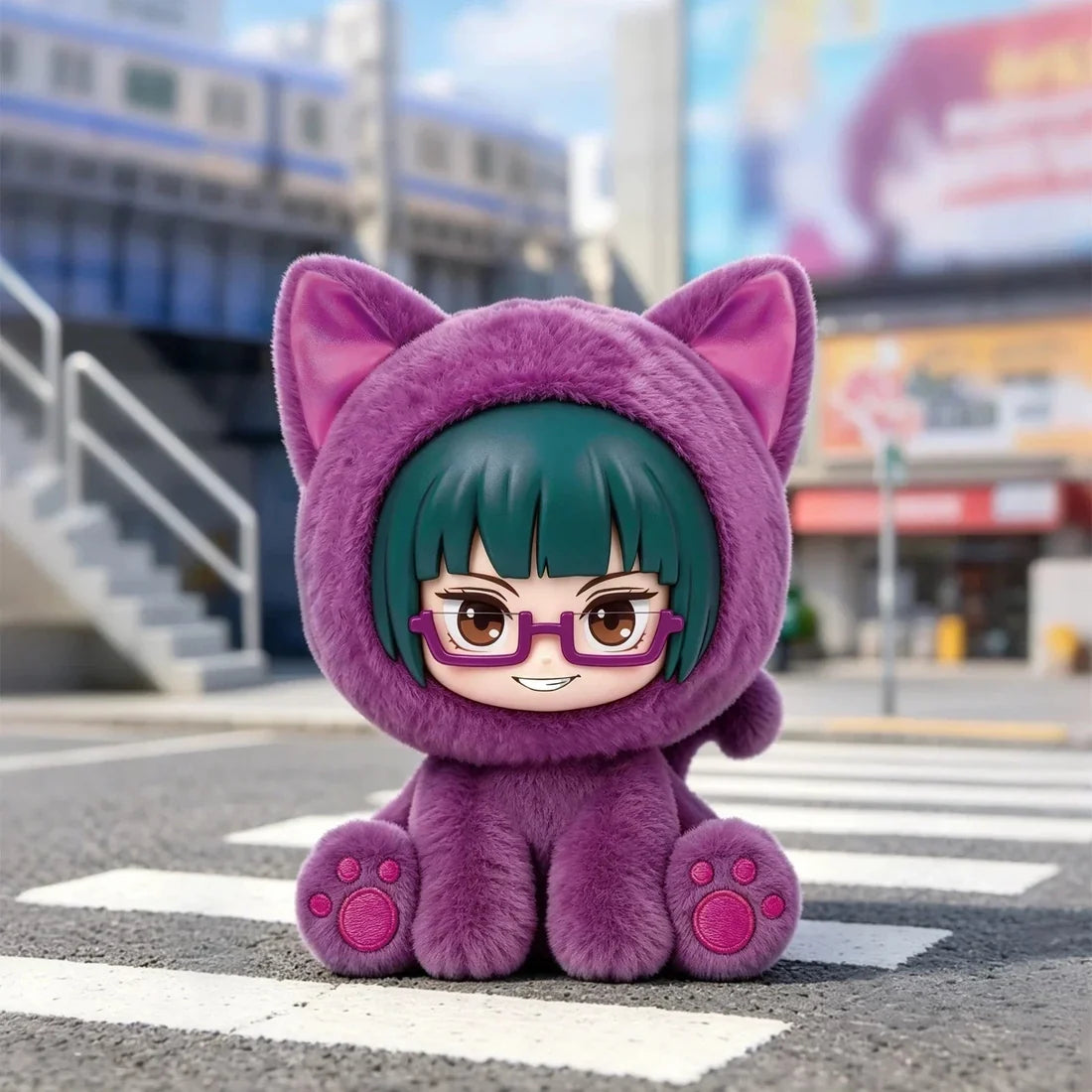 Jujutsu Kaisen - Sitting Cat Party Plush Pendant Blind Box