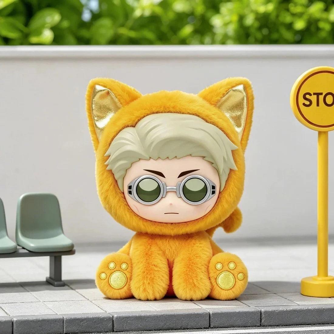 Jujutsu Kaisen - Sitting Cat Party Plush Pendant Blind Box