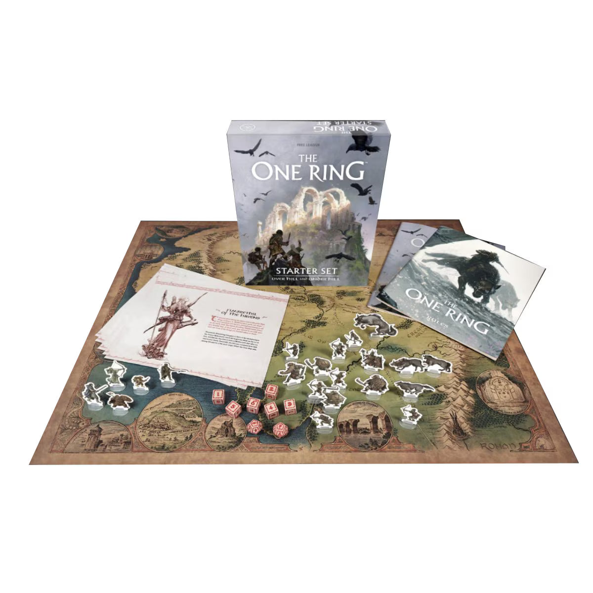 The One Ring RPG: Over Hill and Under Hill Starter Set