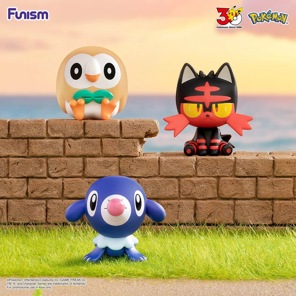 Pokémon: 30th Anniversary - Palm Sized Wonders First Partners Series Figure Blind Box