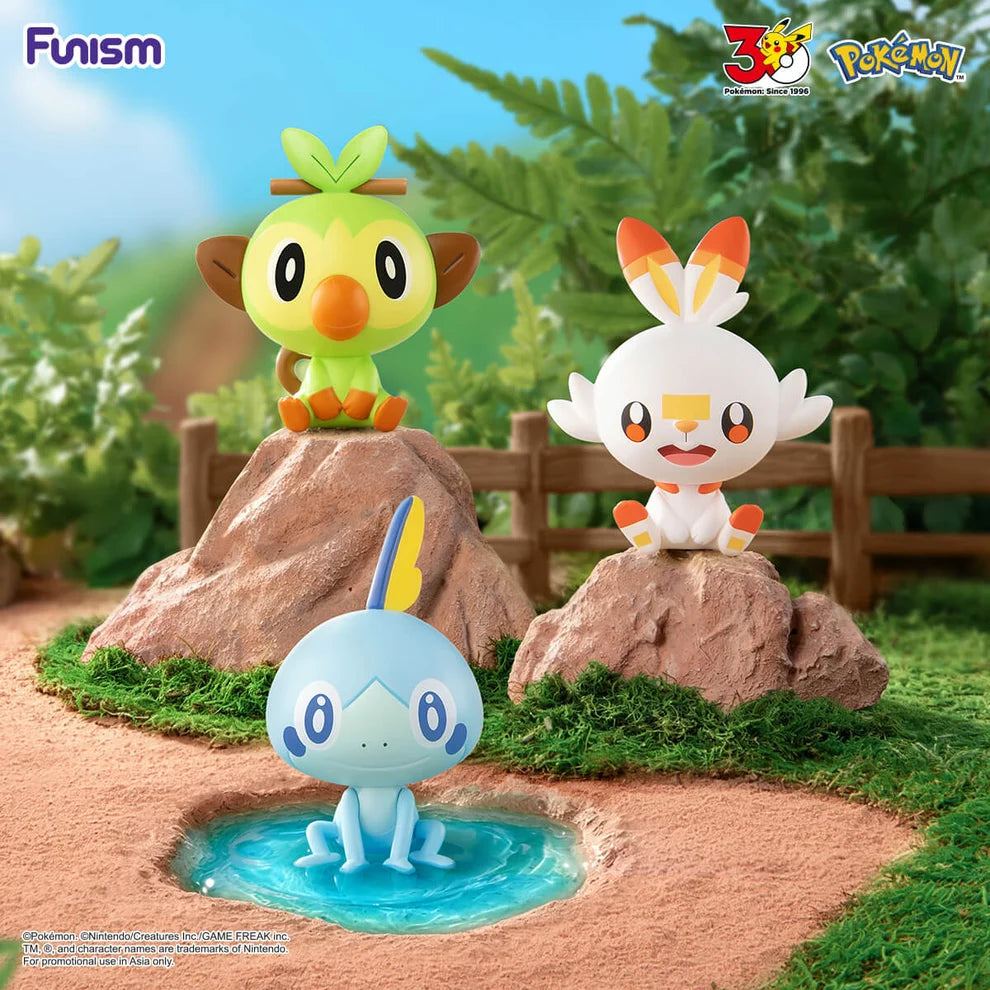 Pokémon: 30th Anniversary - Palm Sized Wonders First Partners Series Figure Blind Box