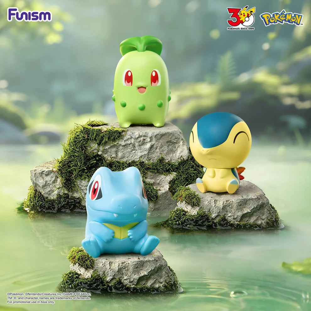Pokémon: 30th Anniversary - Palm Sized Wonders First Partners Series Figure Blind Box