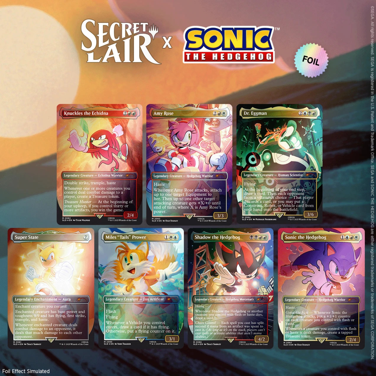 Secret Lair x Sonic