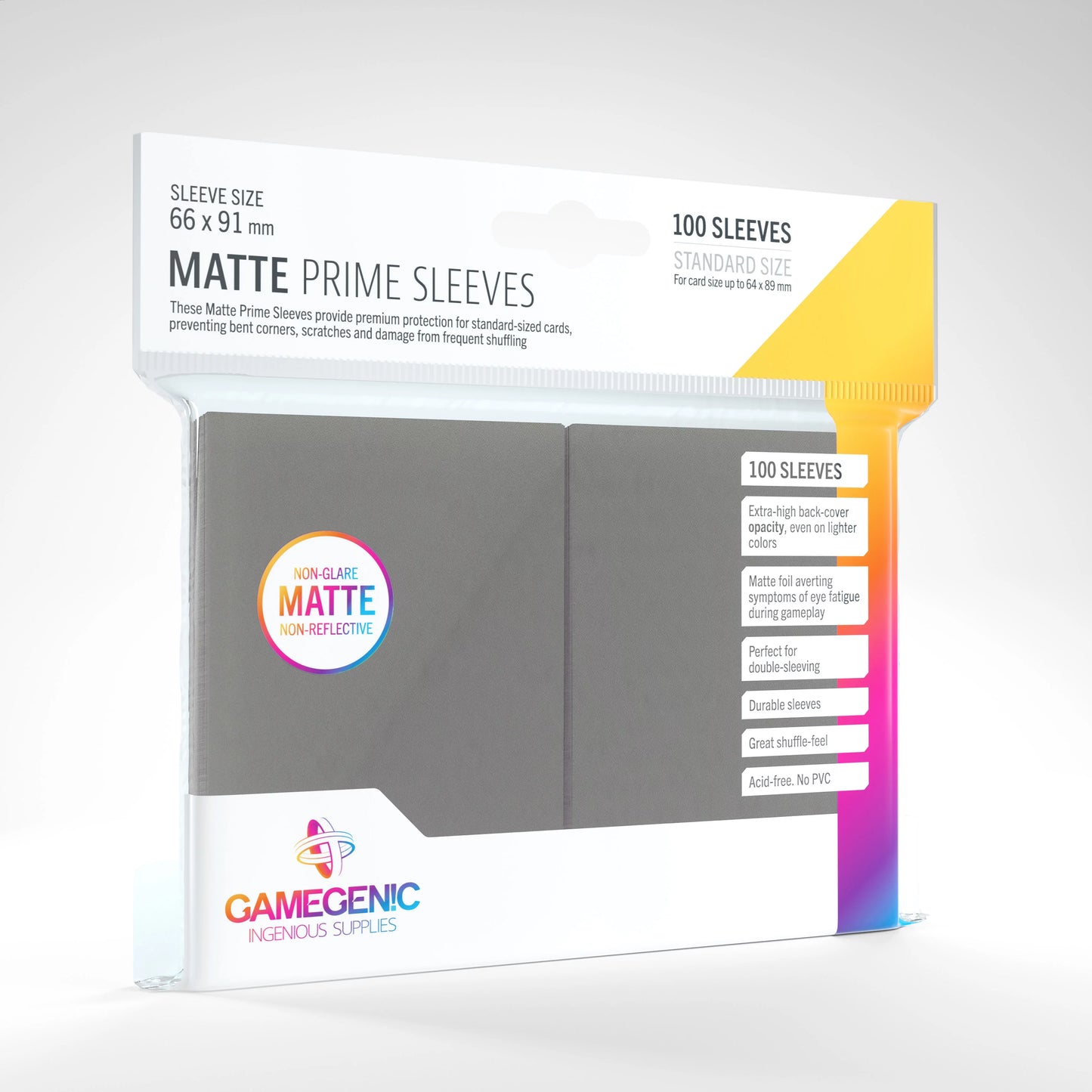 Gamegenic MATTE PRIME Sleeves