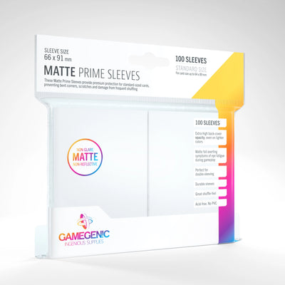 Gamegenic MATTE PRIME Sleeves