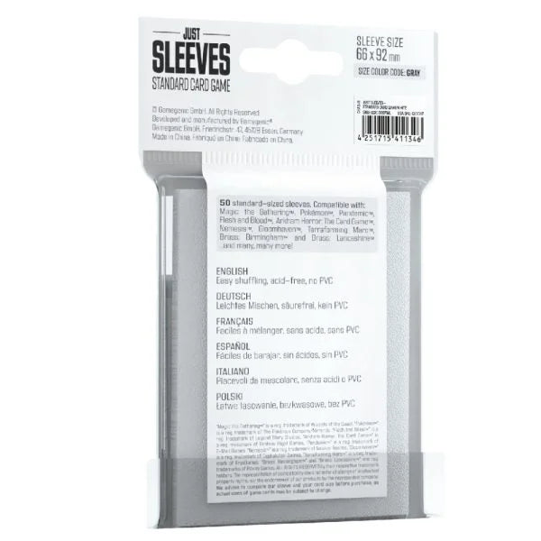 Just Sleeves - Standard Sleeves (50 Pack)