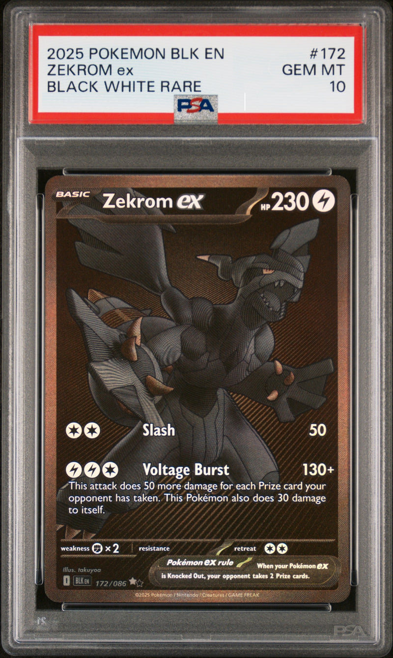 ZEKROM ex BLACK WHITE RARE