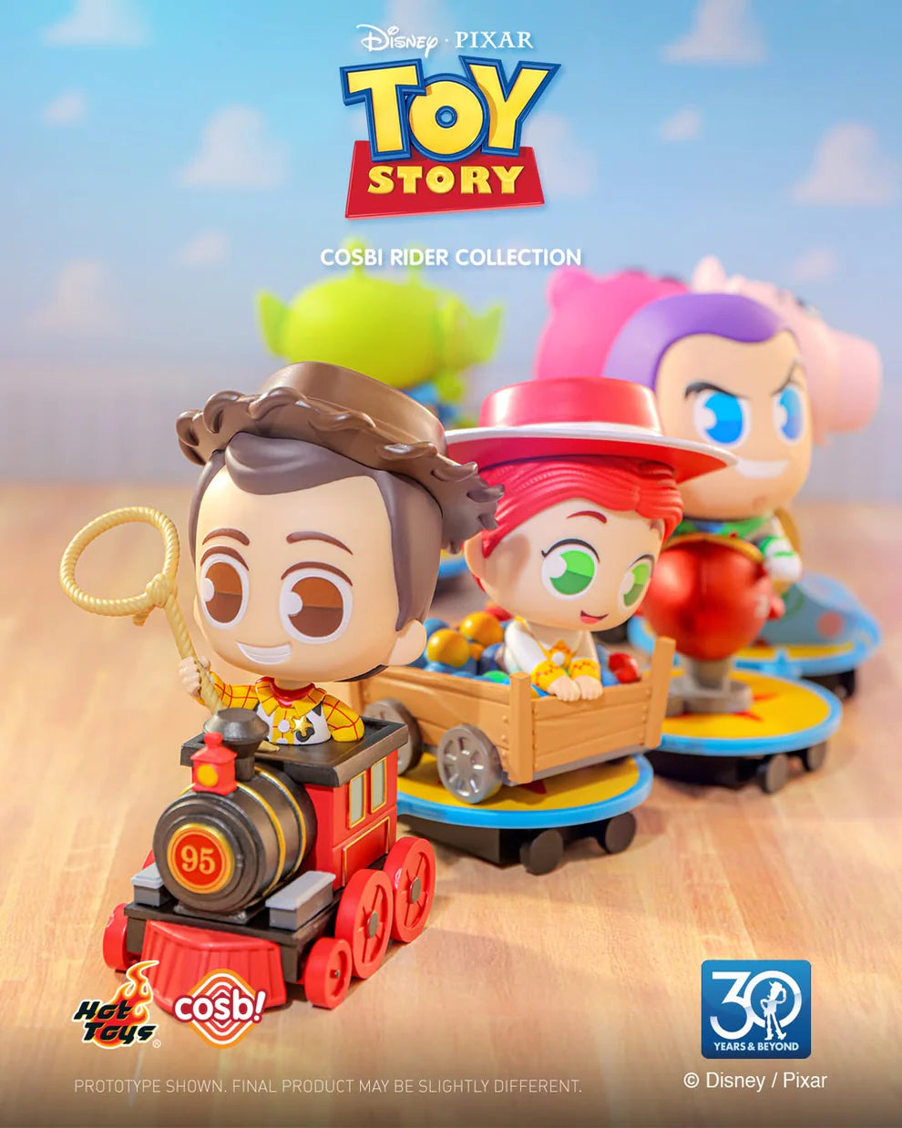 Hot Toys x COSBI - Disney Toy Story Rider Figurine Blind Box Series
