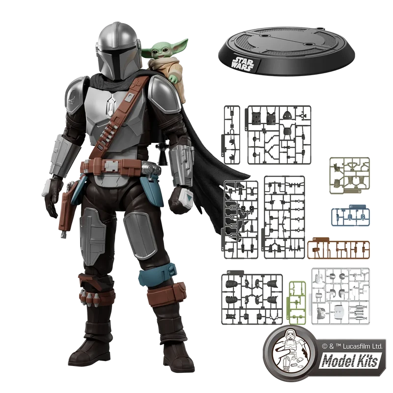 Blokees: Star Wars: The Mandalorian & Grogu - Champion Class 05 Din Djarin & Grogu Model Kit